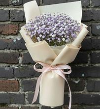 Букет цветов из:  Гипсофила в Ленинских Горках