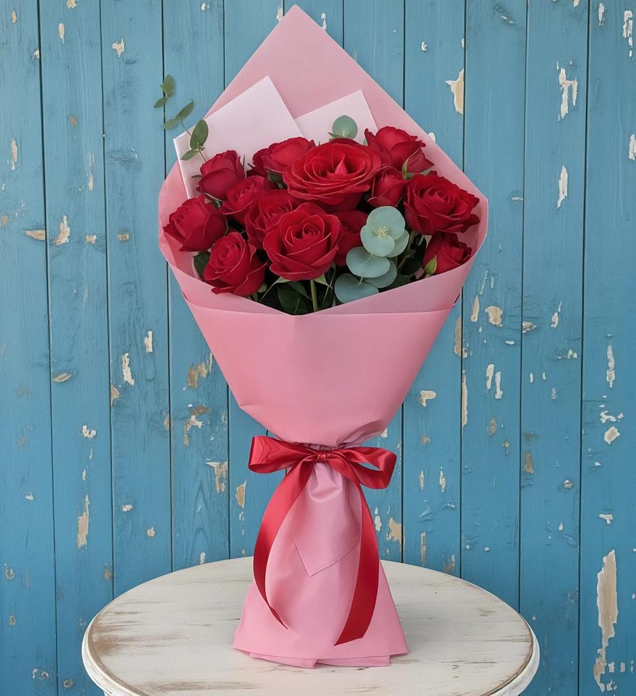 Букет цветов из: Розы в Ленинских Горках