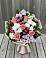Букет цветов из: Альстромерии, Гвоздики, Розы и Хризантемы в Ленинских Горках