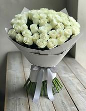 Букет 35 Белых роз в Ленинских Горках