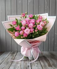 Букет Розовый кустик #REPLACE_PRED# Ленинских Горках