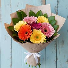 Букет цветов из:  Герберы в Ленинских Горках