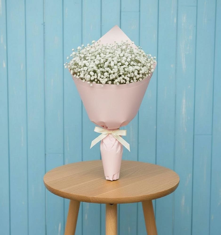 Букет цветов из: Гипсофила в Ленинских Горках