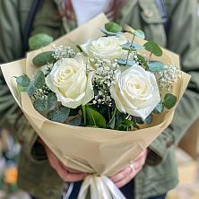 Букет Нежные грёзы в Ленинских Горках Букет цветов из: Розы в Ленинских Горках