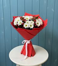Букет цветов из:  Хризантемы в Ленинских Горках