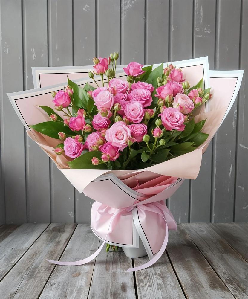 Букет Розовый кустик в Ленинских Горках