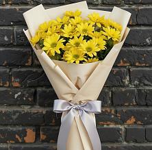 Букет цветов из:  Хризантемы в Ленинских Горках