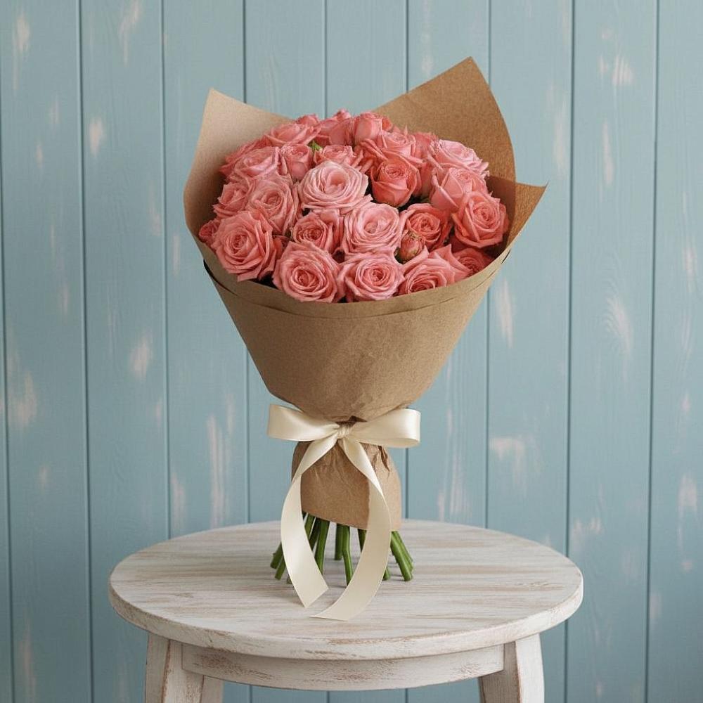 Букет цветов из: Розы в Ленинских Горках