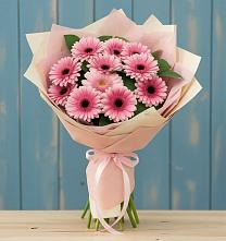 Букет цветов из:  Герберы #REPLACE_PRED# Ленинских Горках